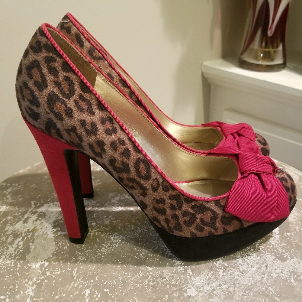 Leopard Heels